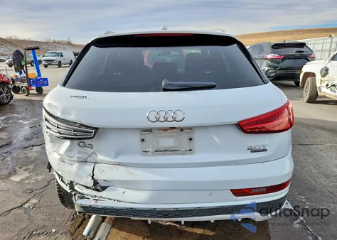 2016 Audi Q3 Prestige z USA, uszkodzony, nr VIN WA1GFCFS2GR012187